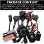 Lot de 8 adaptateurs universels OBD2 OBD1 - Appareil de diagnostic - Jeu de câbles adaptateurs pour appareils de diagnostic OBD