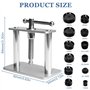 GBKDQQ Kit d'outils d'horlogerie 83 pièces - Kit d'outils de changement de batterie - Ouvre-montre - Outil de pressage - Outil d