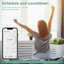 Module d'interrupteur intelligent WiFi Tuya pour volet roulant - 2,4 GHz Alexa Smart - Contrôle par application - Minuterie pour