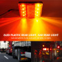 2 Pcs 12 V LED Feux Arriere, Feux Arrières Multifonctionnel pour Tracteur Camion Remorque
