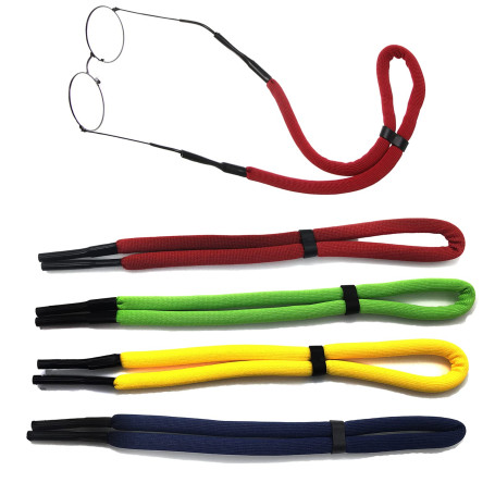 Cordon Lunettes 4Pcs Sangle de Lunettes Réglable Universel Cordons Lunettes Homme Femme Corde à Lunettes Corde de Lunettes de So