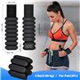 Lot de 2 Poids réglables noir 2 * 480g Poids réglables poignet cheville pour jogging aérobic yoga musculation
