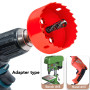 Scie Cloche 75mm Placo Universelle M42 HSS Bi-Métal HSS Fraise Cloche Bimétal pour Le Métal Mince, Les Panneaux de PVC, Gypse, B