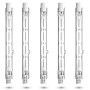 Luxvista 500W R7S 118mm Ampoule Halogène Linéaire