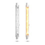 Bonlux 300W 118mm R7s Ampoule Halogène Dimmable r7s linéaire Blanc Chaud 2800K 5900lm projecteur crayon AC220-240V pour l’éclair