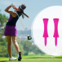 AMANDELIZABE Lot de 110 tees de golf roses en plastique 57 mm (2-1/4")
