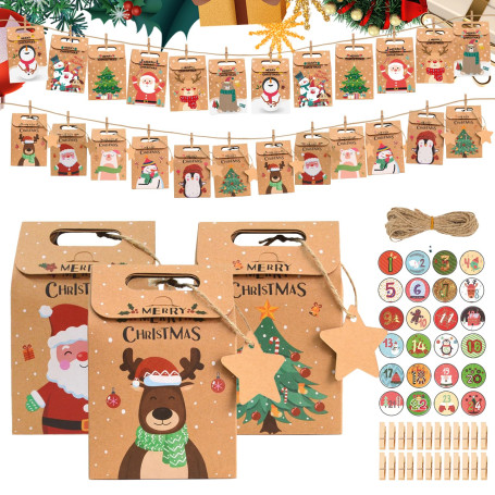 Calendrier de l'Avent à Remplir