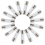BOJACK 24 valeurs 360 pièces Kit d'assortiment de fusibles en verre à fusion rapide 250V 5x20mm 6x30mm 0,25 0,5 1 2 3 4 5 6 7 8