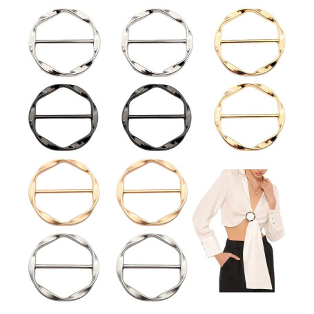 YZROHYI 10 Pièces Clip pour Tee Shirt