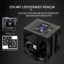 Thermalright Burst Assassin 120 Vision Black Refroidisseur d'air pour processeur, ordinateur de bureau, écran LCD IPS avec résol