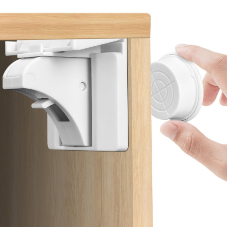 Zhufas Serrures magnétiques pour armoires et tiroirs