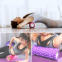 Foam Roller Rouleau de massage indéformable pour Trigger Point Therapy - Automassage Musculaire à libération miofasciale - 33 x 