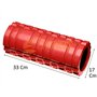 Foam Roller Rouleau de massage indéformable pour Trigger Point Therapy - Automassage Musculaire à libération miofasciale - 33 x 