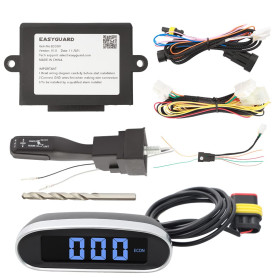 Easyguard ECC001 Kit de système de régulateur de Vitesse Universel électrique limiteur de contrôle de Vitesse de Voiture adapté