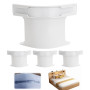 KQLHLHDYZ Lot de 4 supports de drap de lit avec bandes de verrouillage
