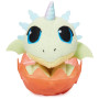 Dreamworks Dragons The Nine Realms, Crystal Plush Dragons, 7,6 cm, Jouets pour Enfants à partir de 4 Ans