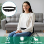 Ceinture Abdominale de Sécurité pour Fauteuil Roulant, Harnais pour Fauteuil Roulant, Ceinture pour Fauteuils de Fixation Réglab
