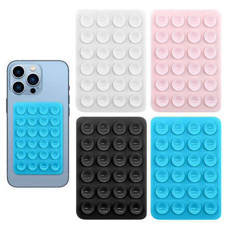 XQMMGO 4 Pièces Support de Téléphone Portable à Ventouse en Silicone