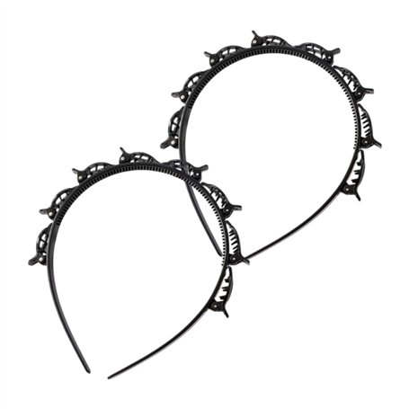 Lot de 2 épingles à cheveux à double frange