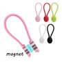 10 Pièces Attache Cable MagnétiquesMagnetic Cable Clips Réutilisables, Réutilisables Gestionnaire de Câbles USB pour Bureau L'éc