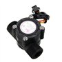 Capteur de débit d'eau Youmile 2Pack 1-30L / min 1/2 "Contrôle du débitmètre commutateur G1 / 2 Compteur 1-30L / min mètre pour