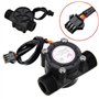 Capteur de débit d'eau Youmile 2Pack 1-30L / min 1/2 "Contrôle du débitmètre commutateur G1 / 2 Compteur 1-30L / min mètre pour
