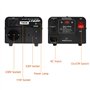 Cantonape Convertisseur de tension 800 VA 220 V/110 V – Transformateur élévateur/réducteur de tension de 800 W US, sortie 110/12