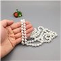 Kawailay Fashion Long collier de perles artificielles 1920s Gatsby Pearl Collier de perles multi-couches pour femmes et filles 1
