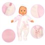 Festfun 5 Pcs Vêtements de Poupée 36cm Pyjama Robe de Poupée Poupon Salopette Habit de Poupée 36-43cm