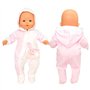 Festfun 5 Pcs Vêtements de Poupée 36cm Pyjama Robe de Poupée Poupon Salopette Habit de Poupée 36-43cm