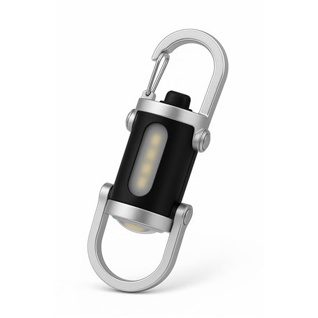 Utilify Mini Lampe de Poche LED avec Mousqueton – Ultra Puissante 800 Lumens