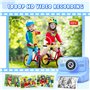 Subtail Appareil Photo Instantané Enfant - 2.4 Écran Appareil Photo Numérique Enfant avec Mode Selfie et Carte 32GB et Papier d'