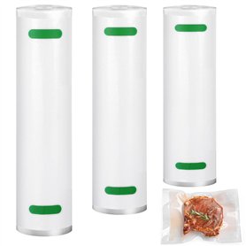 Diompilux 3 Rouleaux Sacs sous Vide Alimentaire(20/25/28x300cm)