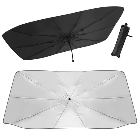 Pare Soleil Voiture，Pare Brise de Voiture 360 °Rotation，Pliable Parapluie Pare，Pare Brise Auto Anti-UV，Convient à la Plupart des
