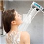 Pommeau de douche rotatif à 360°
