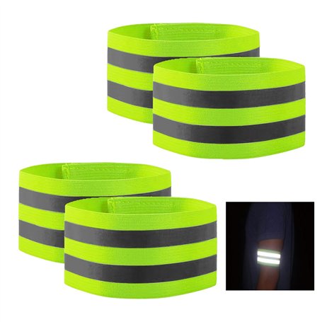 GeekerChip 4 Pièces Brassard Réfléchissant