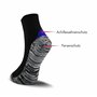 Socksberg, 12 paires de chaussettes courtes | Chaussettes de travail courtes pour hommes| Chaussettes de sport durables et anti-
