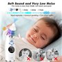 YADOBIG Aspirateur Nasal Bebe Électrique avec 5 Niveaux D'Aspiration, Electrique Mouche Bebe avec 3 Embouts en Silicone et Pince