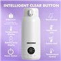 Chauffe Biberon Nomade de 500ml Grande Capacité, Chauffage Rapide Chauffe Biberon Portable Sans Fil, Charge rapide Chauffe Biber
