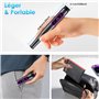 Diealles Shine Mini Perceuse sans Fil, Stylo Graveur Electrique avec 10 Forets, 5 Vitesses Réglables, Recharge USB, Mini Perceus