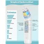 Mouche Bebe Aspirateur Nasal Electrique: IPX6 Rechargeable Mouche Bébé avec Musique et Lumière Apaisante - Aspirateur Nez Bebe a