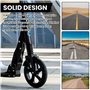 Lot de 2 roues de rechange pour scooter 200 mm avec roulement ABEC-9, roues antidérapantes pour scooter de ville et scooters de 