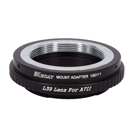 KECAY Bague Adaptation Objectif/Adaptateur Monture Objectif Convertisseur pour Leica M39 / LTM/ L39/ 39mm Monture Objectif vers