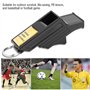 MAGT Sifflet arbitre football - Arbitre Sifflet - Sport Sifflet d'urgence Sifflet avec Longes for Un entraînement Sportif Basket