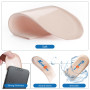 Talonnette Silicone Hauteur Réglable - Coussinets de Talon Pour Chaussures, Talonnette Tendon D'achille, Semelle en Gel pour Épi