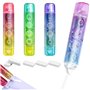 EUIEUT 4PCS Mini Rubans Correcteurs Portable avec 5 Gommes