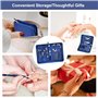 EUIEUT Kit Manucre Pedicure, Set Manucure 18PCS Ensemble de Coupe-ongles de Voyage Trousse Manucure Pedicure Ensemble de Manucur