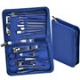 EUIEUT Kit Manucre Pedicure, Set Manucure 18PCS Ensemble de Coupe-ongles de Voyage Trousse Manucure Pedicure Ensemble de Manucur