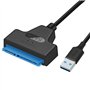 Cable sata to usb Adaptateur usb sata Compatible avec les disques durs externes et internes Adaptateur SSD/HDD 2