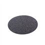 Alnicov Tapis de plateau en feutre antistatique épais de 2 mm Tapis anti-vibration Tapis audiophile pour platine vinyle LP Gris
